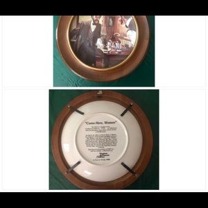 COME HERE WATSON COLLECTOR PLATE
